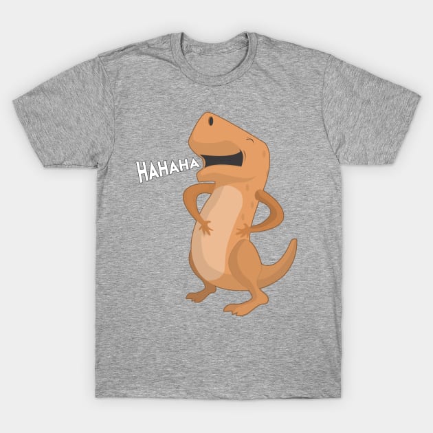 The Laughing Dino T-Shirt by FamiLane